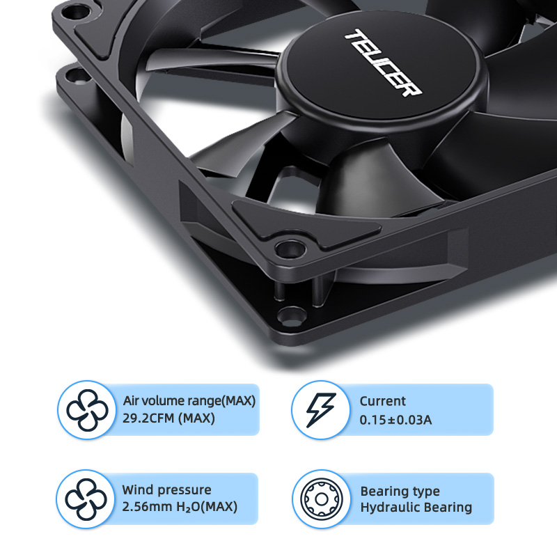 Teucer UT-8015 8CM Chassis Fan - Pc Chassis review and price